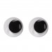 Глазки для творчества самоклеящиеся, вращающиеся, черно-белые, 7 мм, 30 шт., ОСТРОВ СОКРОВИЩ, 661308