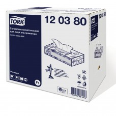 Салфетки косметические TORK (Система F1) Premium, 2-слойные, КОМПЛЕКТ 100 шт., картонный бокс, белые, 120380