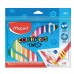 Восковые мелки MAPED (Франция) "Color'peps Twist", 12 цветов, выкручивающиеся в пластиковом корпусе, 860612