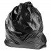 Мешки для мусора 160 л, черные, в пачке 5 шт., ПВД, 50 мкм, 90х120 см (±5%), особо прочные, ОФИСМАГ, 601392