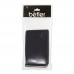 Зажим для купюр BEFLER "Classic", натуральная кожа, тиснение, 120х86 мм, черный, Z.6.-1