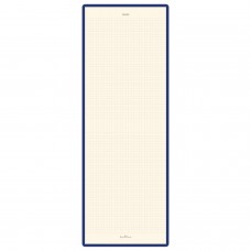 Блокнот А5 (144х212 мм), 100 л., твердая обложка, балакрон, открытие вверх, BRUNO VISCONTI, Синий, 3-103/01