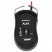 Мышь проводная игровая DEFENDER Alfa GM-703L, USB, 6 кнопок+1 колесо-кнопка, оптическая, черная, 52703