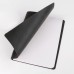 Тетрадь А5 (148x218 мм), BRAUBERG "Office PRO", под кожу, гребень, 80 л., черная, 111046