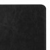 Тетрадь А5 (148x218 мм), BRAUBERG "Office PRO", под кожу, гребень, 80 л., черная, 111046
