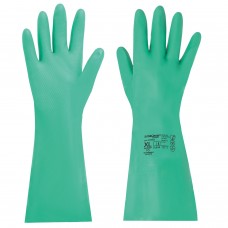 Перчатки нитриловые ЛАЙМА НИТРИЛ "EXPERT", 80 гр/пара, химически устойчивые,гипоаллергенные, размер 10, XL (очень большой), 605003