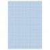 Бумага масштабно-координатная, А3, 297х420 мм, голубая, в папке, 20 листов, Лилия Холдинг, ПМ/А3