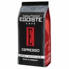 Кофе молотый EGOISTE "Espresso", натуральный, 250 г, 100% арабика, вакуумная упаковка, 10228