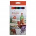 Карандаши цветные экстрамягкие "Сонет", 12 цветов, в картонная упаковка с европодвесом, 13441444