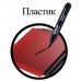 Маркер перманентный (нестираемый) ОФИСБУРГ, ЧЕРНЫЙ, круглый наконечник 2,5 мм, 151516