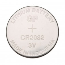 Батарейка GP Lithium, CR2032, литиевая, 1 шт., в блистере (отрывной блок), CR2032-7CR5