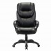 Кресло офисное BRABIX PREMIUM "Nord EX-590", черный пластик, экокожа, черное, 532097