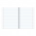 Тетрадь 18 л. BRAUBERG "ЭКО", линия, обложка плотная мелованная бумага, АССОРТИ (5 видов), 105676