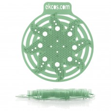 Коврики-вставки для писсуара, ЭКОС (POWER-SCREEN), на 30 дней каждый, комплект 2 шт., аромат "Сосна", цвет зеленый, PWR-9G