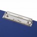 Доска-планшет STAFF "EVERYDAY" с прижимом А4 (225х316 мм), картон/бумвинил РОССИЯ, синяя, 229052