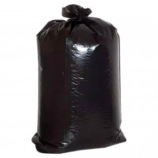Мешки для мусора 240 л, черные, в рулоне 10 шт., ПВД, 30 мкм, 112х140 см, PACLAN Professional, 1338717