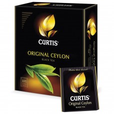 Чай CURTIS (Кёртис) "Original Ceylon Tea" ("Ориджинал Цейлон Ти"), черный, 100 пакетиков в конвертах по 2 г, 510619