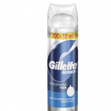 Пена для бритья 250 мл, GILLETTE (Жиллет) Series, "Для чувствительной кожи", для мужчин