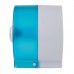 Диспенсер для туалетной бумаги в стандартных рулонах, КРУГЛЫЙ, тонированный голубой, ЛАЙМА, 605045