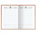 Ежедневник датированный на 4 года А5 (133х205 мм), BRAUBERG, 192 л., "КОЖА", 129239