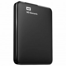 Диск жесткий внешний HDD WESTERN DIGITAL Elements Portable 1TB 2.5" USB 3.0 черный, WDBMTM0010BBK-EEUE