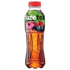 Чай холодный черный FUZE TEA (Фьюзти), лесные ягоды - гибискус, 0,5 л, пластиковая бутылка, 1749903