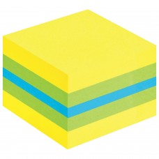 Блок самоклеящийся (стикер) POST-IT ORIGINAL "Лимон" 51х51 мм, 400 л., 2051-L