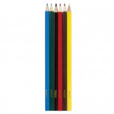 Карандаши цветные ПИФАГОР "БАБОЧКИ", 6 цветов, классические заточенные, 181350