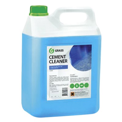 Средство для уборки после строительства 5,5 кг GRASS CEMENT CLEANER, кислотное, концентрат, 125305