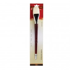 Кисть художественная KOH-I-NOOR щетина, плоская, №18, длинная ручка, блистер, 9936018013BL