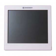 Метеостанция BRESSER TemeoTrend JC LCD, термодатчик, гигрометр, часы, будильник, белый, 73268