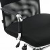 Кресло офисное BRABIX "Fit EX-514", с подголовником, хром, черное, 531949