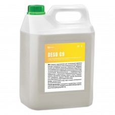 Антисептик кожный дезинфицирующий спиртосодержащий (70%) 5 л GRASS DESO C9, готовый раствор, 550055
