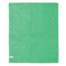 Тряпка для мытья пола, плотная микрофибра, 70х80 см, зелёная, ЛАЙМА, 603931