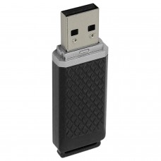 Флеш-диск 32 GB, SMARTBUY Quartz, USB 2.0, черный, SB32GBQZ-K