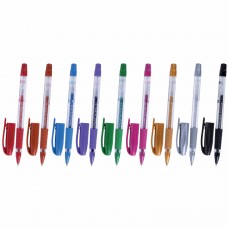 Ручка гелевая PENSAN "Glitter Gel", чернила с блестками, узел 1 мм, линия письма 0,5 мм, дисплей, 2280/S60