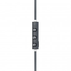 Наушники с микрофоном (гарнитура) DEFENDER OUTFIT B710, Bluetooth, беспроводные, черные с белым, 63710