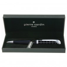 Ручка подарочная шариковая PIERRE CARDIN (Пьер Карден) "Gamme", корпус черный, акрил, хром, синяя, PC0874BP