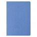 Блокнот А5 (148x213 мм), BRAUBERG "Tweed", 112 л., под ткань, линия, синий, 110966