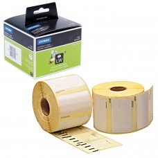 Картридж для принтеров этикеток DYMO Label Writer, этикетка 57х32 мм, в рулоне, 1000 шт./рулоне, удаляемые, белые, S0722540