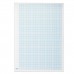 Бумага масштабно-координатная, А4, 210х295 мм, голубая, на скобе, 16 листов, HATBER, 16Бм4_02284
