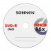 Диски DVD+R (плюс) SONNEN 4,7 Gb 16x Cake Box, КОМПЛЕКТ 50 шт., 512577