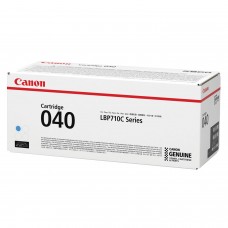 Картридж лазерный CANON (040С) i-SENSYS LBP710Cx/LBP712Cx, оригинальный, голубой, ресурс 5400 страниц, 0458C001