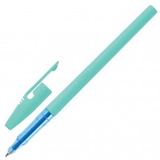 Ручка шариковая STABILO "Liner Pastel", СИНЯЯ, корпус бирюзовый, узел 0,7 мм, линия письма 0,3 мм, 808FP1041-1