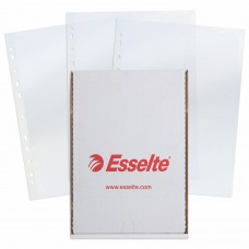 Папки-файлы перфорированные, А4, ESSELTE "Standard", комплект 100 шт., глянцевые, 55 мкм, 56066