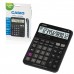 Калькулятор настольный CASIO DJ-120DPLUS-W (192х144 мм), 12 разрядов, двойное питание, черный, DJ-120DPLUS-W-E