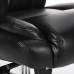 Кресло офисное BRABIX PREMIUM "Direct EX-580", хром, рециклированная кожа, черное, 531824