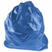 Мешки для мусора 120 л, синие, в рулоне 10 шт., ПВД, 40 мкм, 70х110 см (±5%), особо прочные, ОФИСМАГ, 602929
