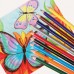 Карандаши цветные ПИФАГОР "ЛЕСНЫЕ ЖИТЕЛИ", 12 цветов, пластиковые, классические заточенные, 181334