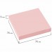 Блок самоклеящийся (стикеры), STAFF, 76х76 мм, 100 листов, розовый, 126497